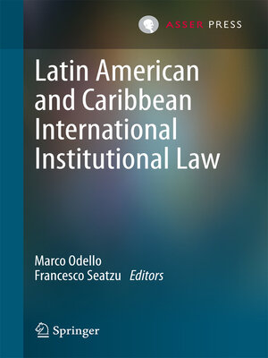 cover image of Latin American and Caribbean International Institutional Law